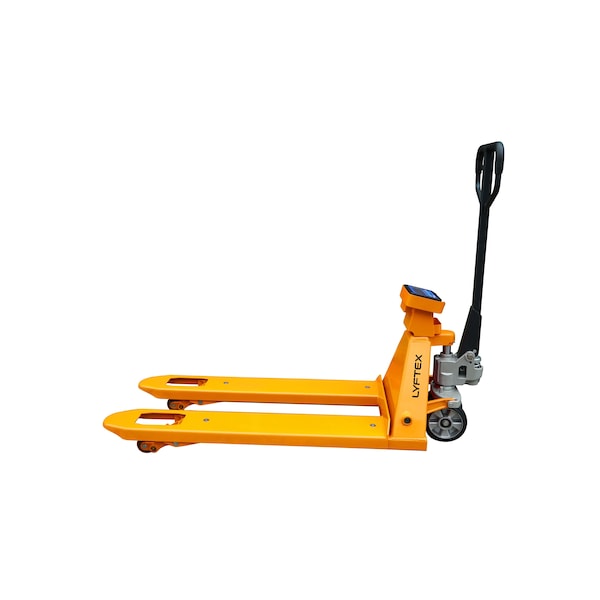 Lyftex PREMIUM PALLET JACK WITH SCALE, FORK SIZE: 22"x48", CAP: 4400 LBS LXS44-2245 - main